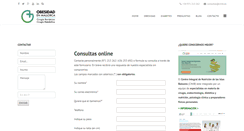 Desktop Screenshot of obesidadenmallorca.com